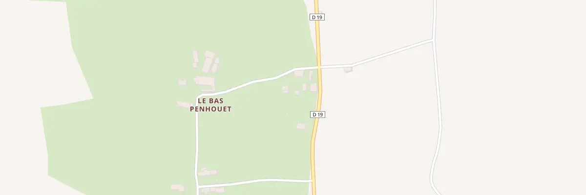 Plan du 5370 Le Bas Penhouët à Broons