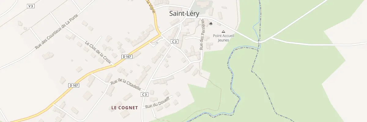 Plan du 2 Rue Lancelot à Saint-Léry