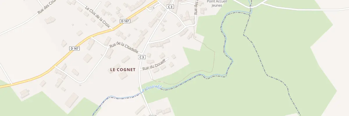Plan du 8 Rue du Doueff à Saint-Léry