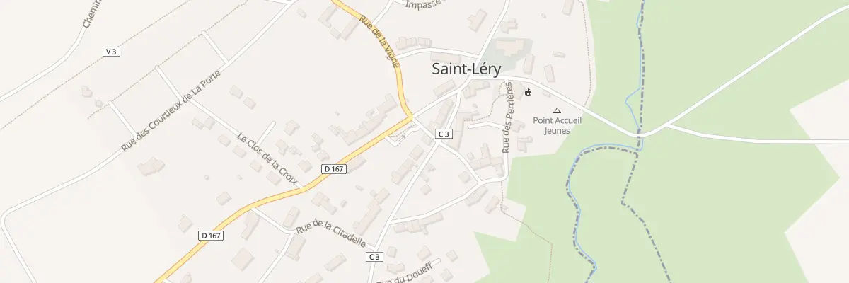 Plan du 8 Rue du Puits Botrel à Saint-Léry