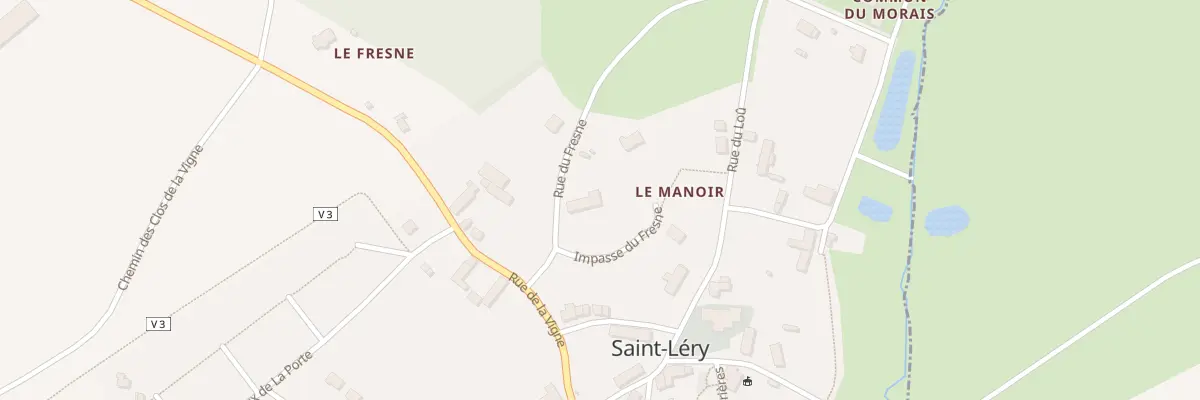Plan du 5014 Rue du Fresne à Saint-Léry