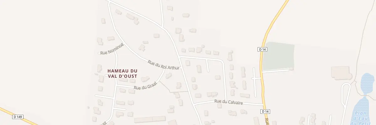 Plan du 5672 Rue des Forges à Saint-Martin-sur-Oust