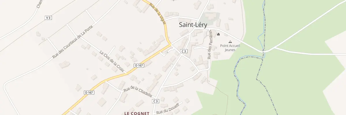 Plan du 10 Rue du Puits Botrel à Saint-Léry