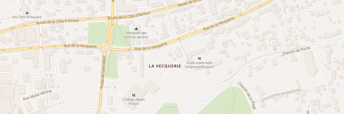Plan du 37 Rue de la Vecquerie à Saint-Nazaire