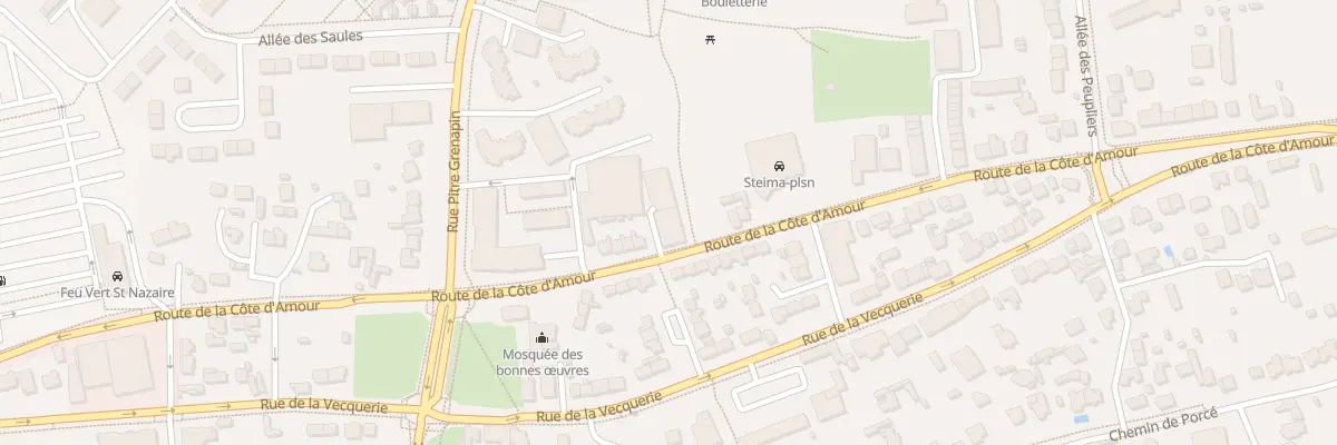 Plan du 230B Rte de la Côte d’Amour à Saint-Nazaire