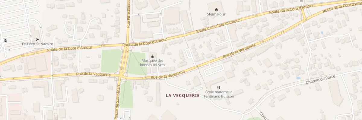 Plan du 52 Rue de la Vecquerie à Saint-Nazaire