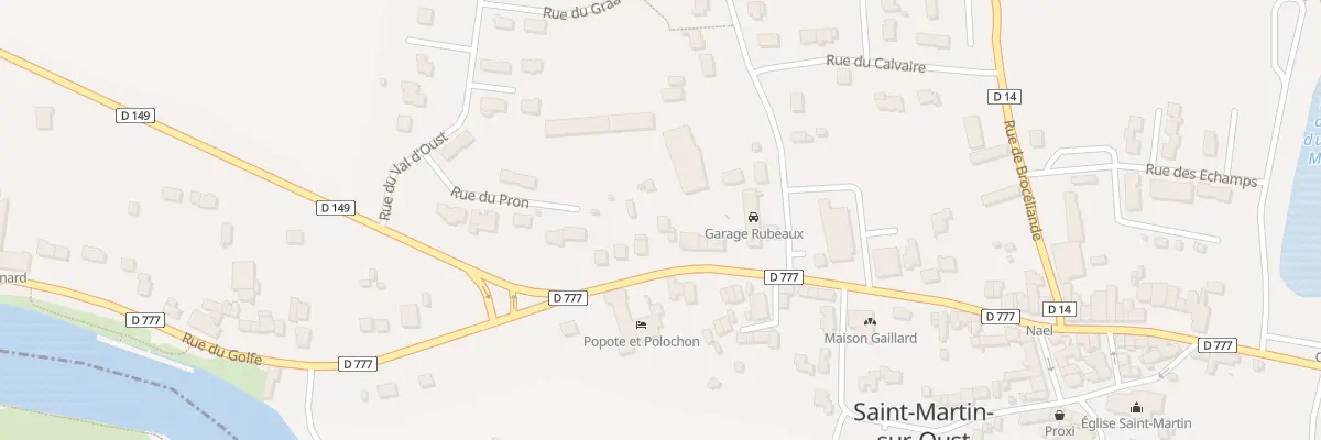 Plan du 5203A Av de la Libération à Saint-Martin-sur-Oust
