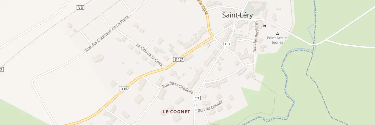 Plan du 5033 Rue Porte Davy à Saint-Léry
