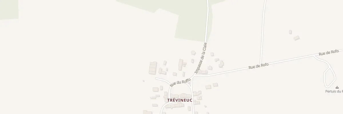 Plan du 5910 Trévineuc à Nivillac