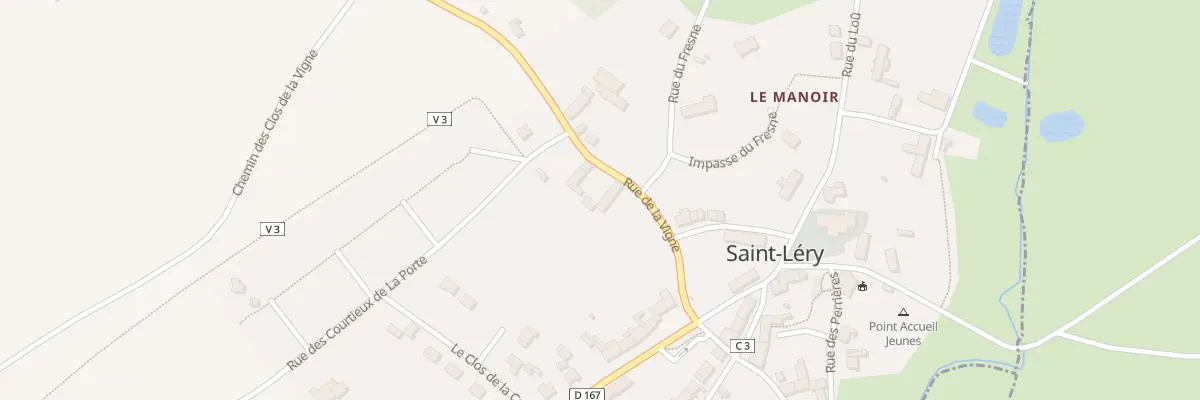 Plan du 5021 Rue du Fresne à Saint-Léry