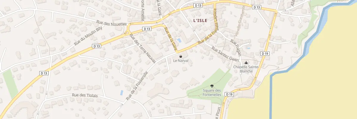 Plan du 55 Rue de la Fosserolle à Saint-Cast-le-Guildo