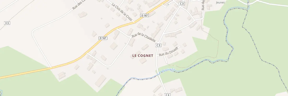 Plan du 4 Le Cognet à Saint-Léry