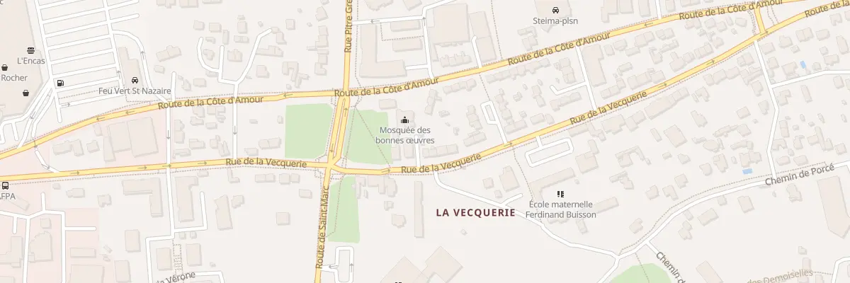 Plan du 66 Rue de la Vecquerie à Saint-Nazaire