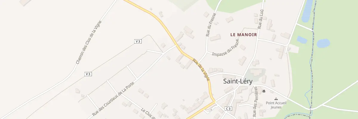 Plan du 5020 Rue du Fresne à Saint-Léry