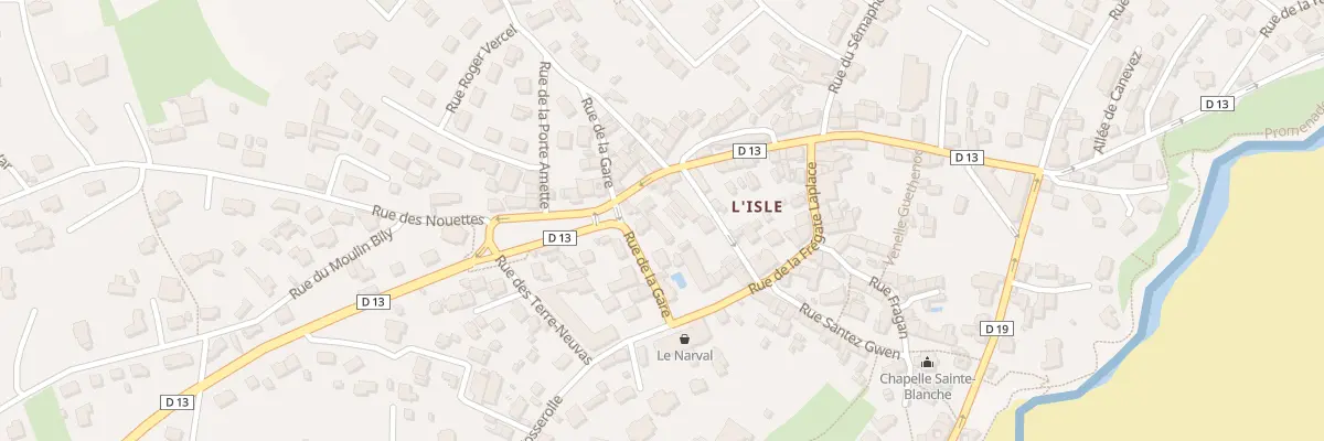 Plan du 1 Rue de l’Isle à Saint-Cast-le-Guildo