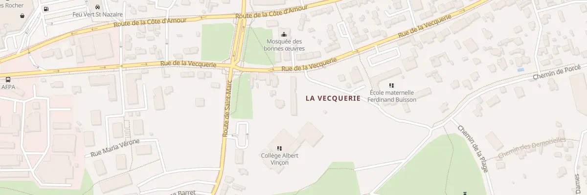 Plan du 41 Rue de la Vecquerie à Saint-Nazaire