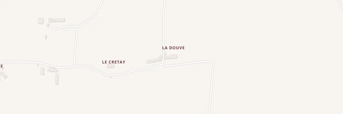 Plan du 1 La Douve à Loscouët-sur-Meu