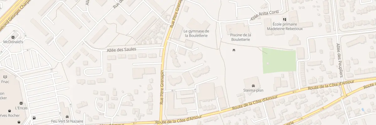 Plan du 22 Rue Pitre Grenapin à Saint-Nazaire