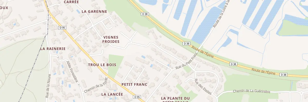 Plan du 9 Res l’Orée du bois à La Guérinière