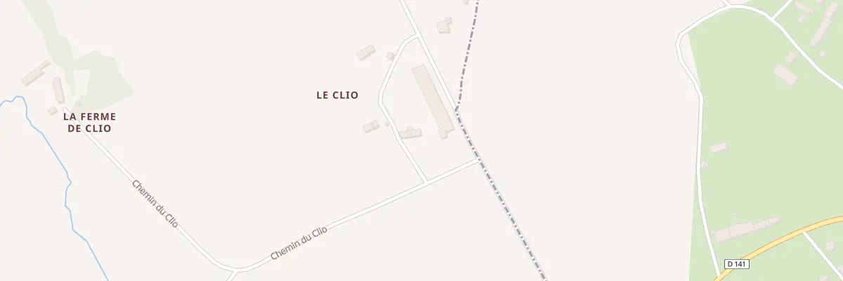Plan du 4 Le Clio à Mauron