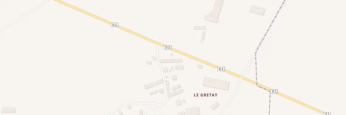 Plan du 4 Le Gretay à Mauron