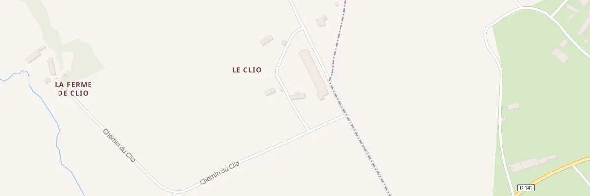 Plan du 4B Le Clio à Mauron