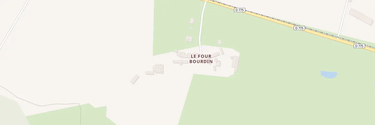 Plan du 5166 Le Four Bourdin à Caden