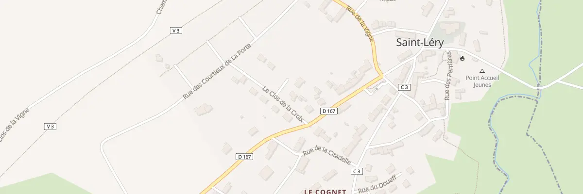 Plan du 4 Rue du Clos de la Croix à Saint-Léry