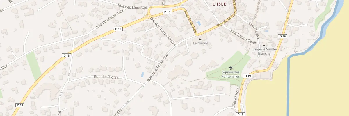 Plan du 45 Rue de la Fosserolle à Saint-Cast-le-Guildo
