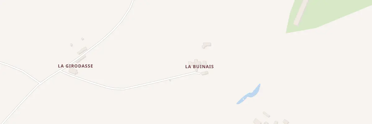 Plan du 5569 La Buinais à Malansac
