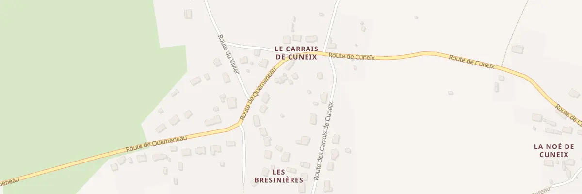 Plan du 5B Rte du Quémeneau à Saint-Nazaire