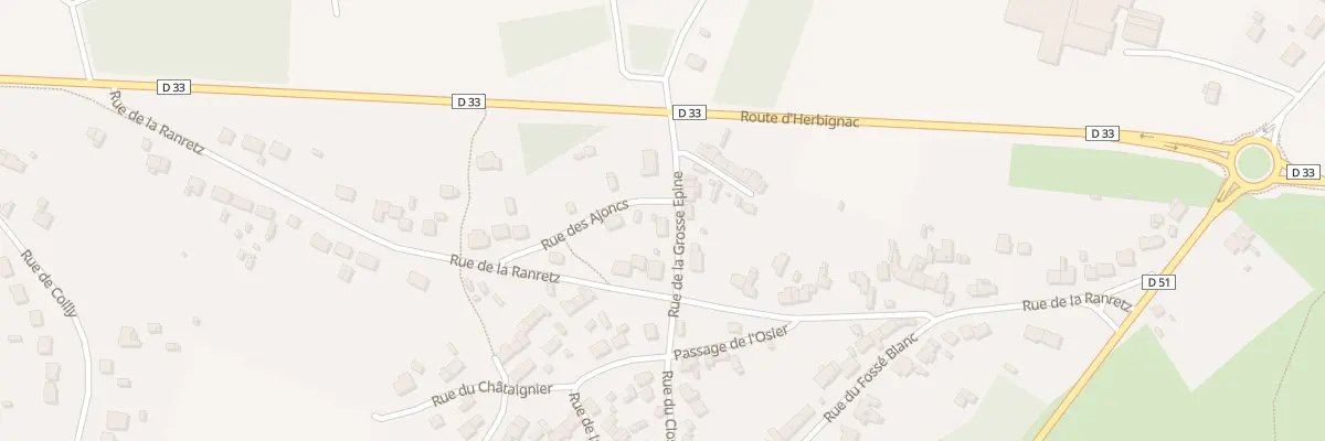 Plan du 5 Rue de la Grosse Epine à La Chapelle-des-Marais