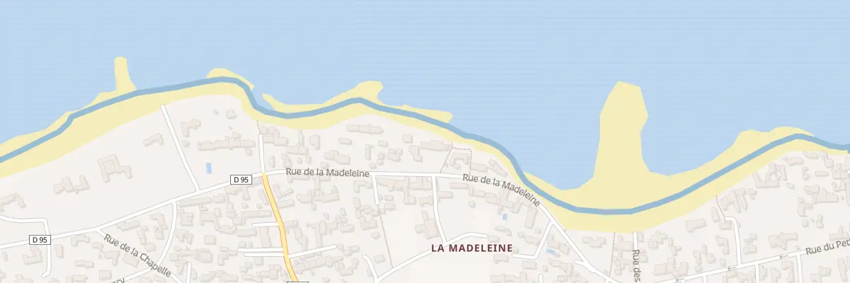 Plan du 12 Rue de la Madeleine à Noirmoutier-en-l’Île