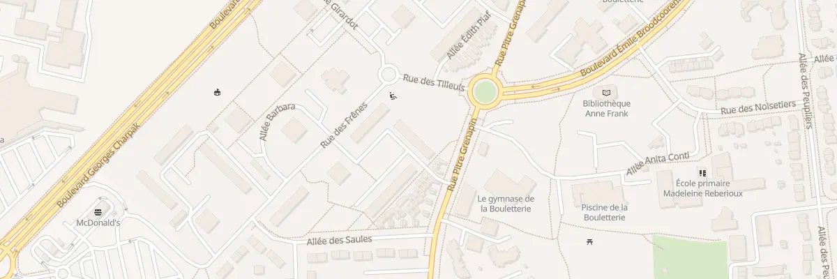 Plan du 34 Rue Julie Daubié à Saint-Nazaire