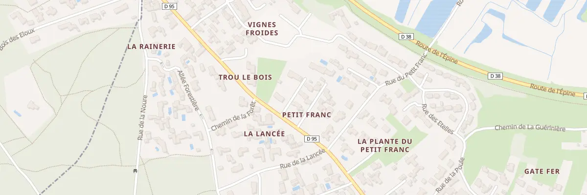 Plan du 60B Rue des Eloux à La Guérinière