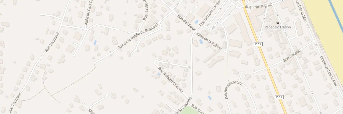 Plan du 19 Rue Richard Chauvin à Saint-Cast-le-Guildo