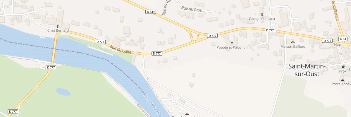 Plan du 1 Rue du Golfe à Saint-Martin-sur-Oust