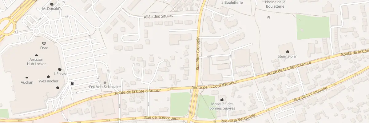 Plan du 7 Rue Pitre Grenapin à Saint-Nazaire