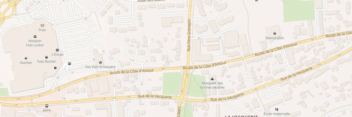 Plan du 1 Rue Pitre Grenapin à Saint-Nazaire