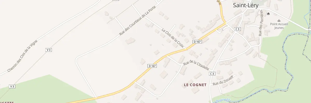 Plan du 14 Rue Porte Davy à Saint-Léry