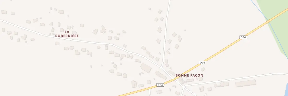 Plan du 6407 La Bonne Facon à Nivillac