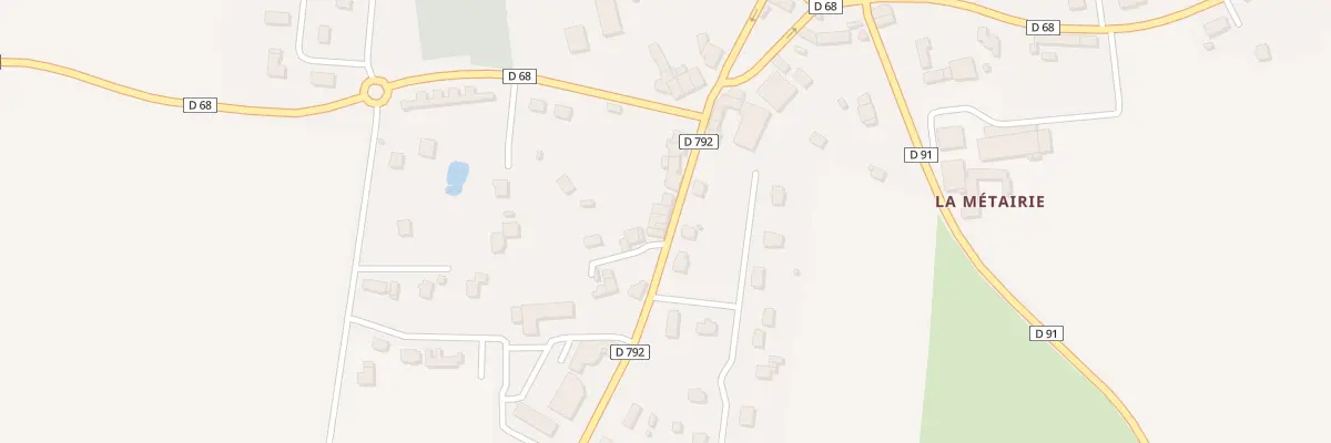 Plan du 8 Rue de l’Hermine à Bourseul
