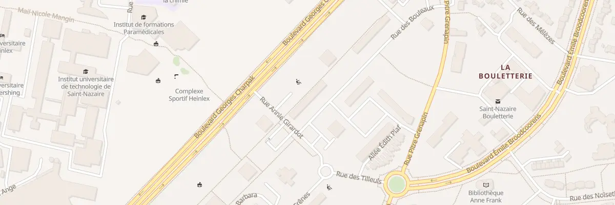 Plan du 5 Rue des Bouleaux à Saint-Nazaire