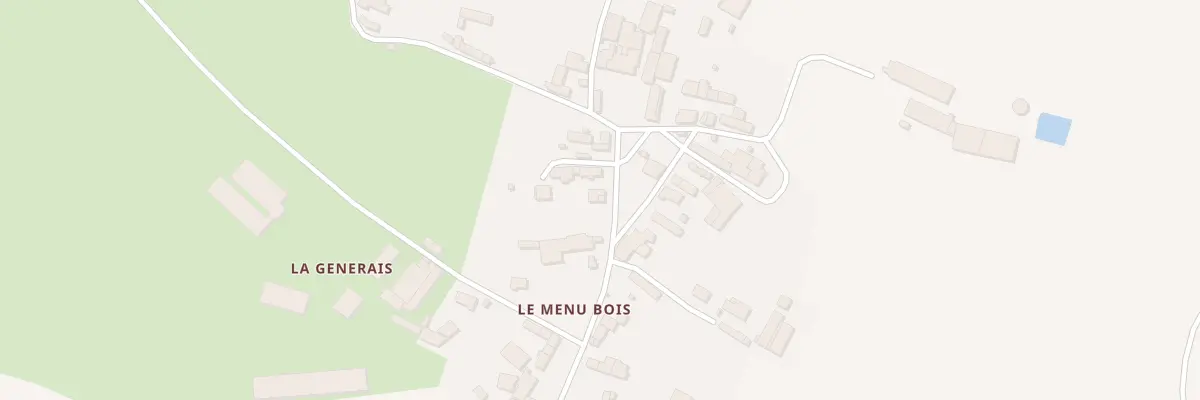 Plan du 33 Le Menu-Bois à Trémeur