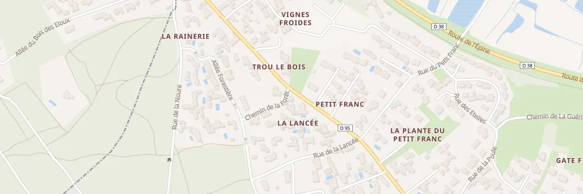 Plan du 31 Rue des Eloux à La Guérinière
