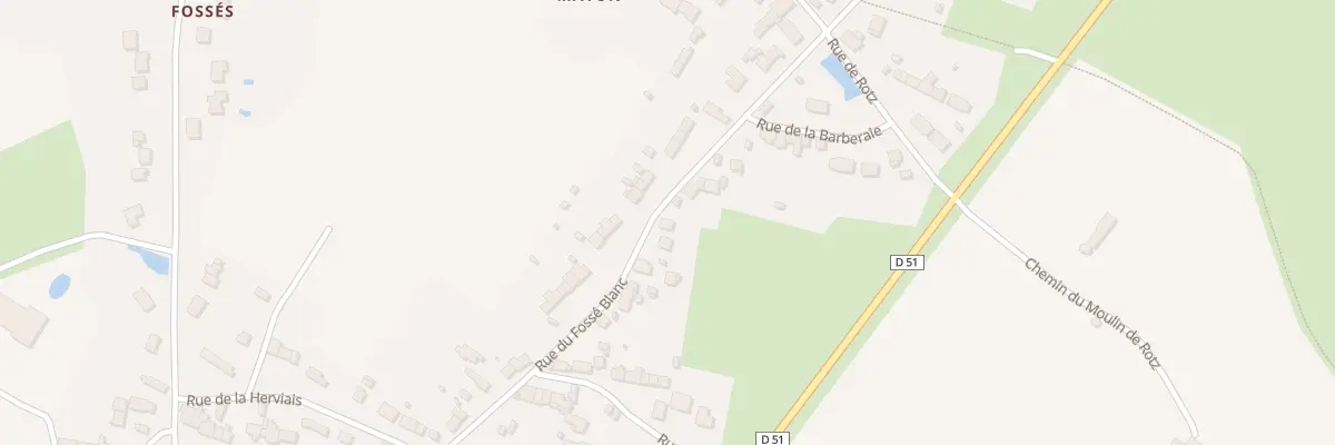 Plan du 71 Rue du Fossé Blanc à La Chapelle-des-Marais