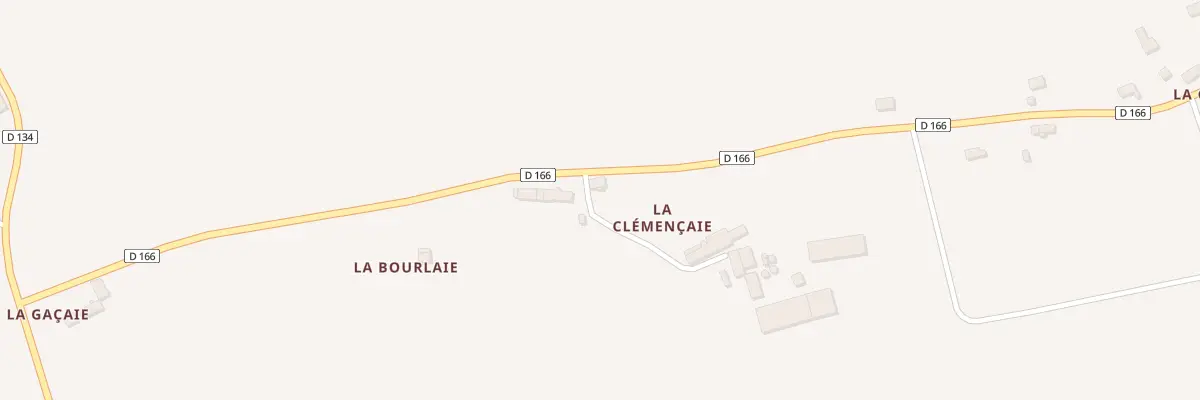 Plan du 5024 La Clémençaie à Réminiac
