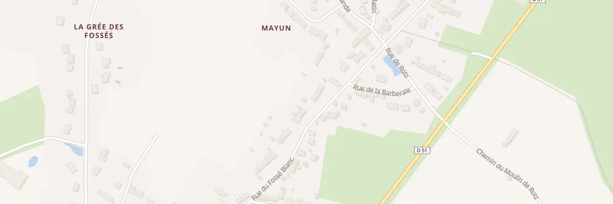 Plan du 76 Rue du Fossé Blanc à La Chapelle-des-Marais