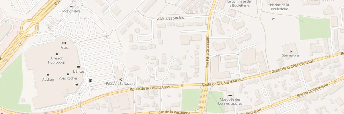 Plan du 13 Rue Pitre Grenapin à Saint-Nazaire