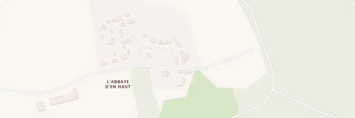 Plan du 22 L’Abbaye d’en Haut à Campénéac